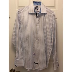 Mens button down English Laundry Shirt L